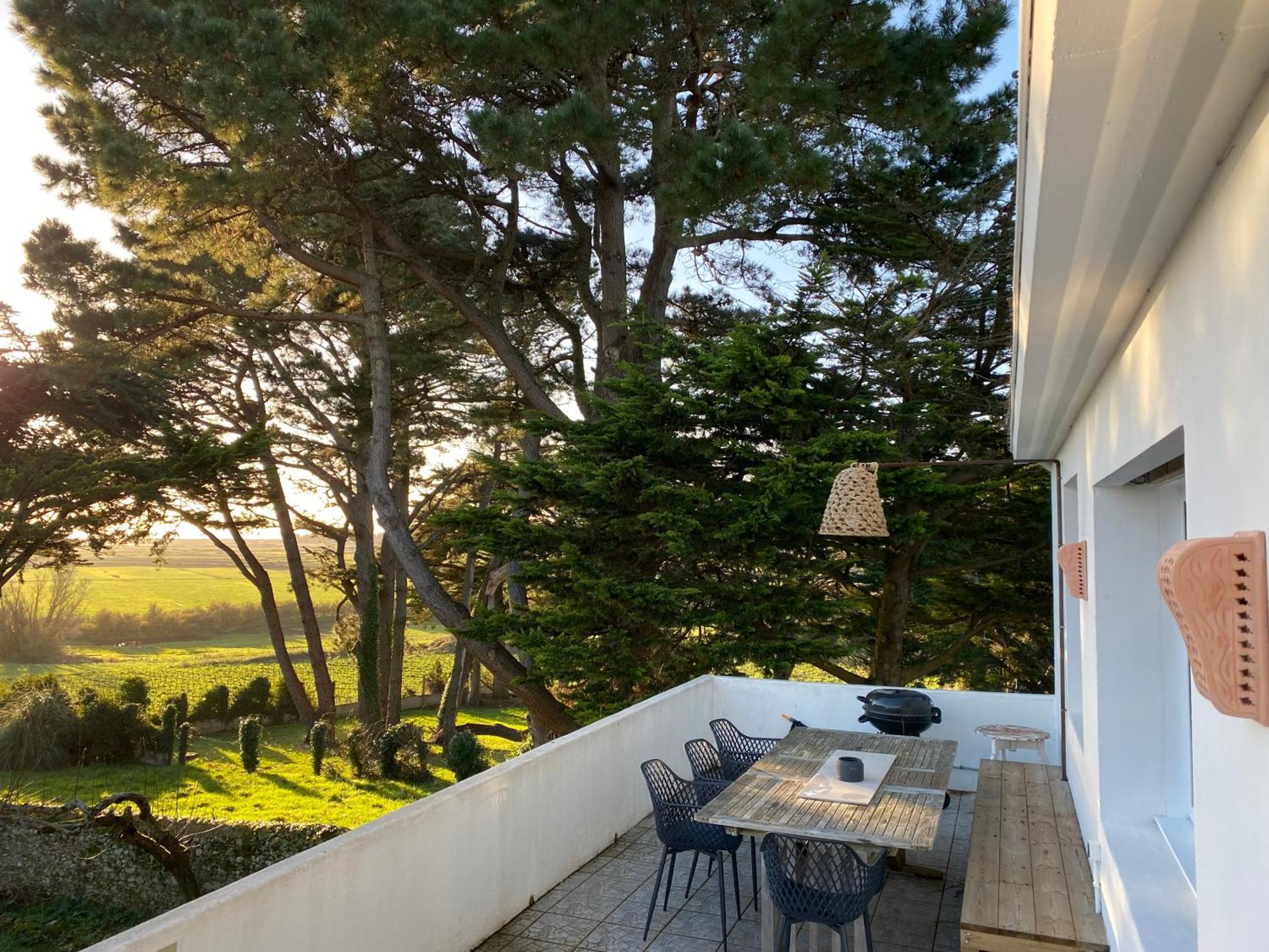 Villa Vieilles Vignes Vue Mer Billiers Exterior photo