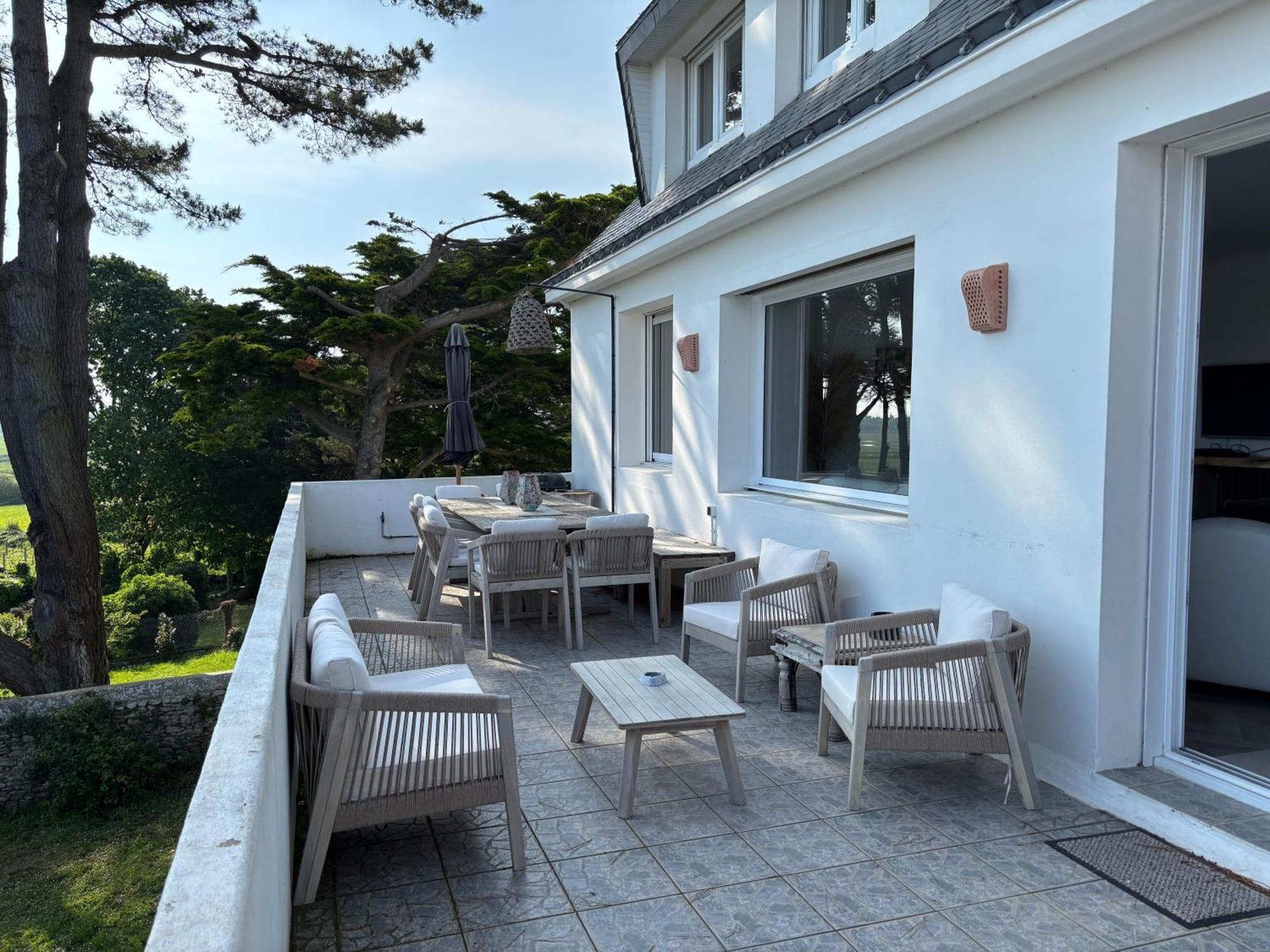 Villa Vieilles Vignes Vue Mer Billiers Exterior photo